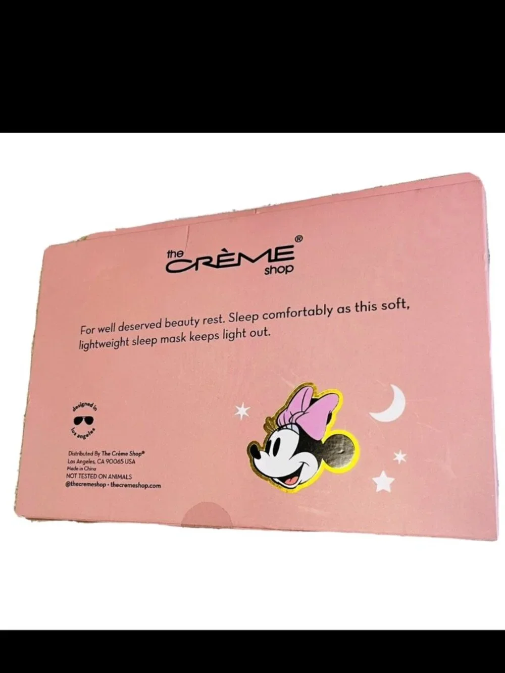 The Creme Shop Disney Minnie Mouse Snug Sleep Mask